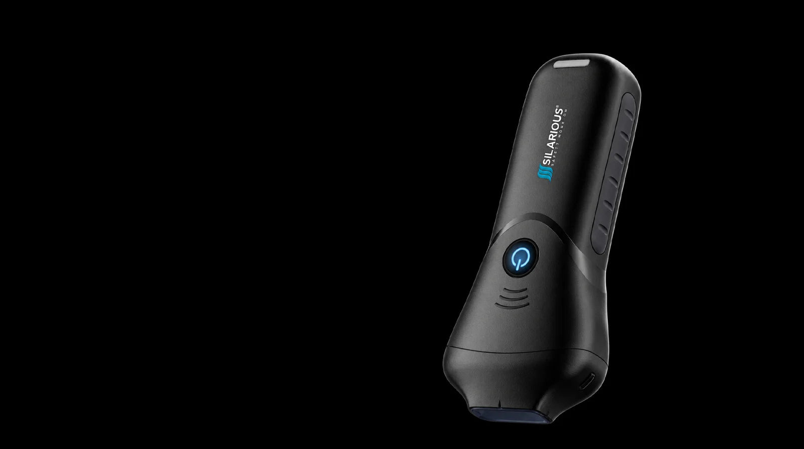 Silarious AI-powered wireless ultrasound device animation